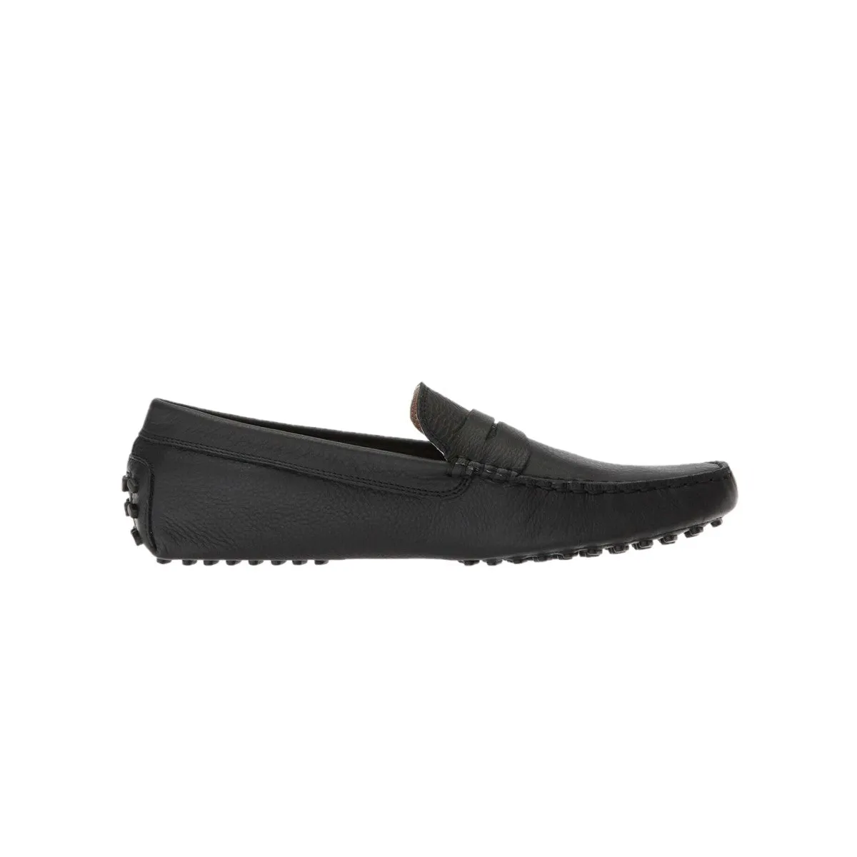 LACOSTE 7-35CAM0118024 CONCOURS 118 MN'S (Medium) Black Leather Lifestyle Loafers