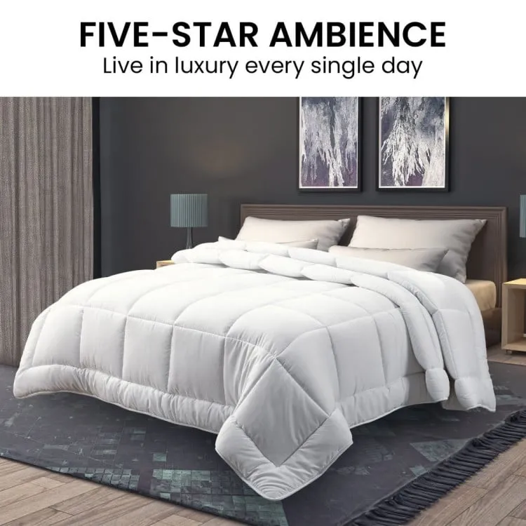 LAURA HILL 700GSM GOOSE DOWN FEATHER COMFORTER DOONA