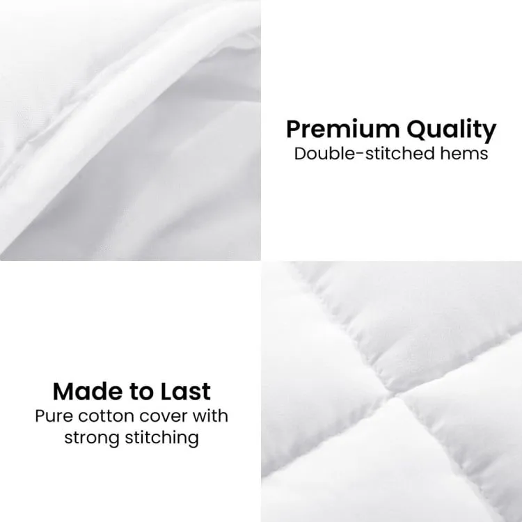 LAURA HILL 700GSM GOOSE DOWN FEATHER COMFORTER DOONA