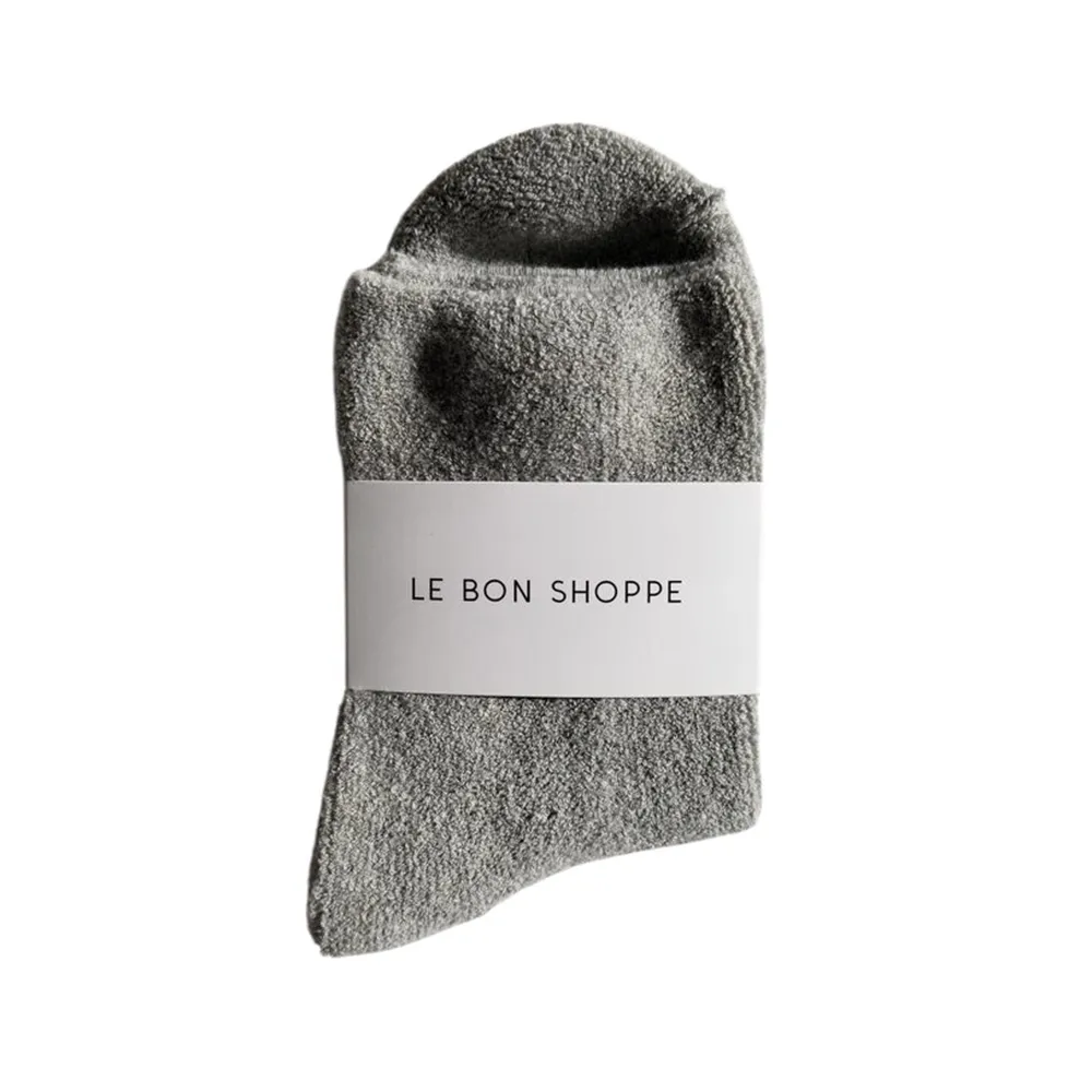 Le Bon Shoppe Cloud Socks Heather Grey