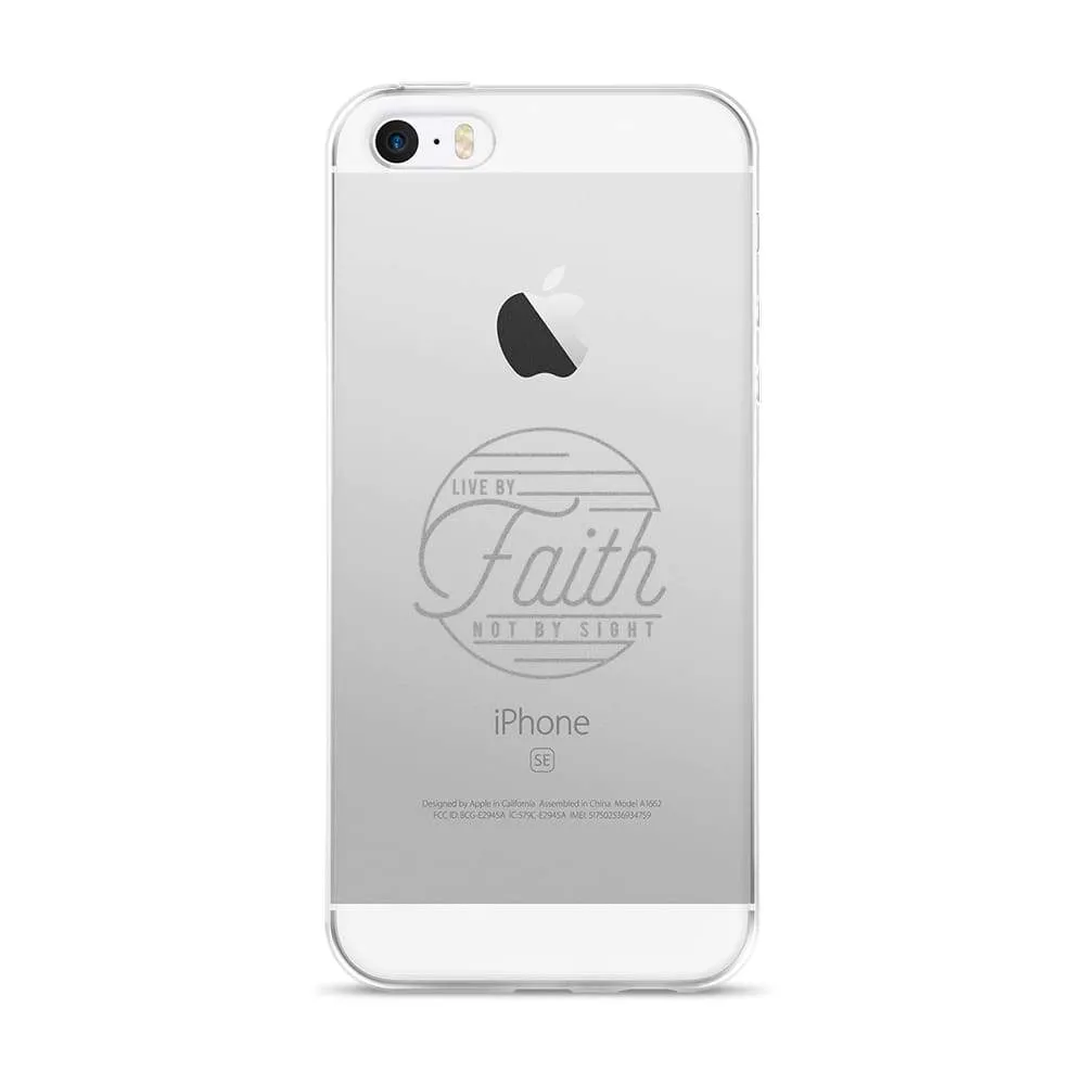 Live by Faith Christian iPhone Case