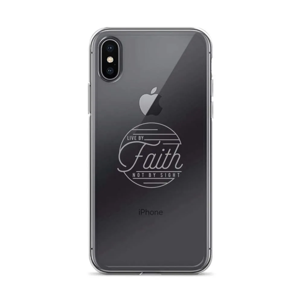 Live by Faith Christian iPhone Case