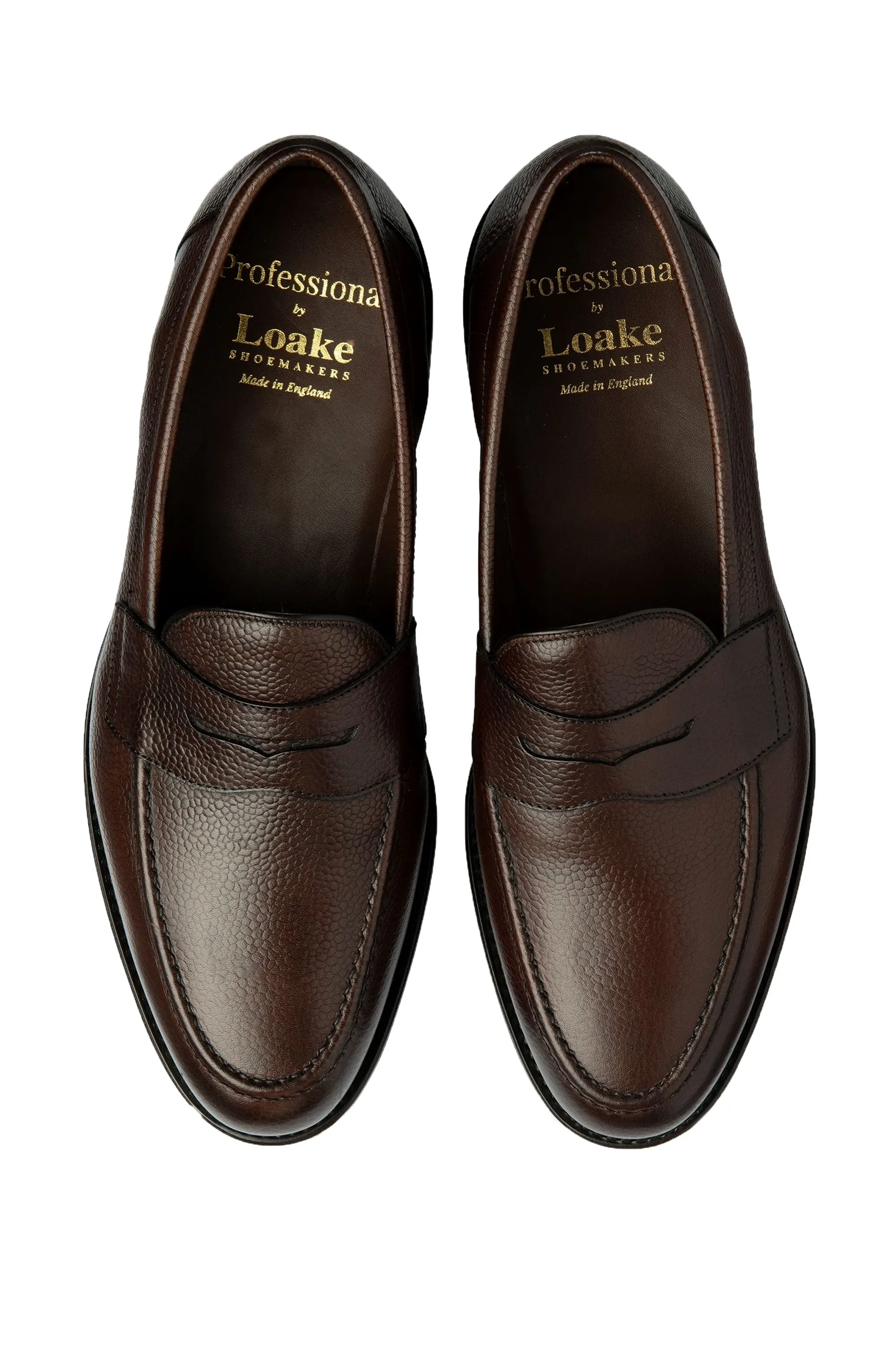 Loake Imperial Saddle Loafer Dark Brown