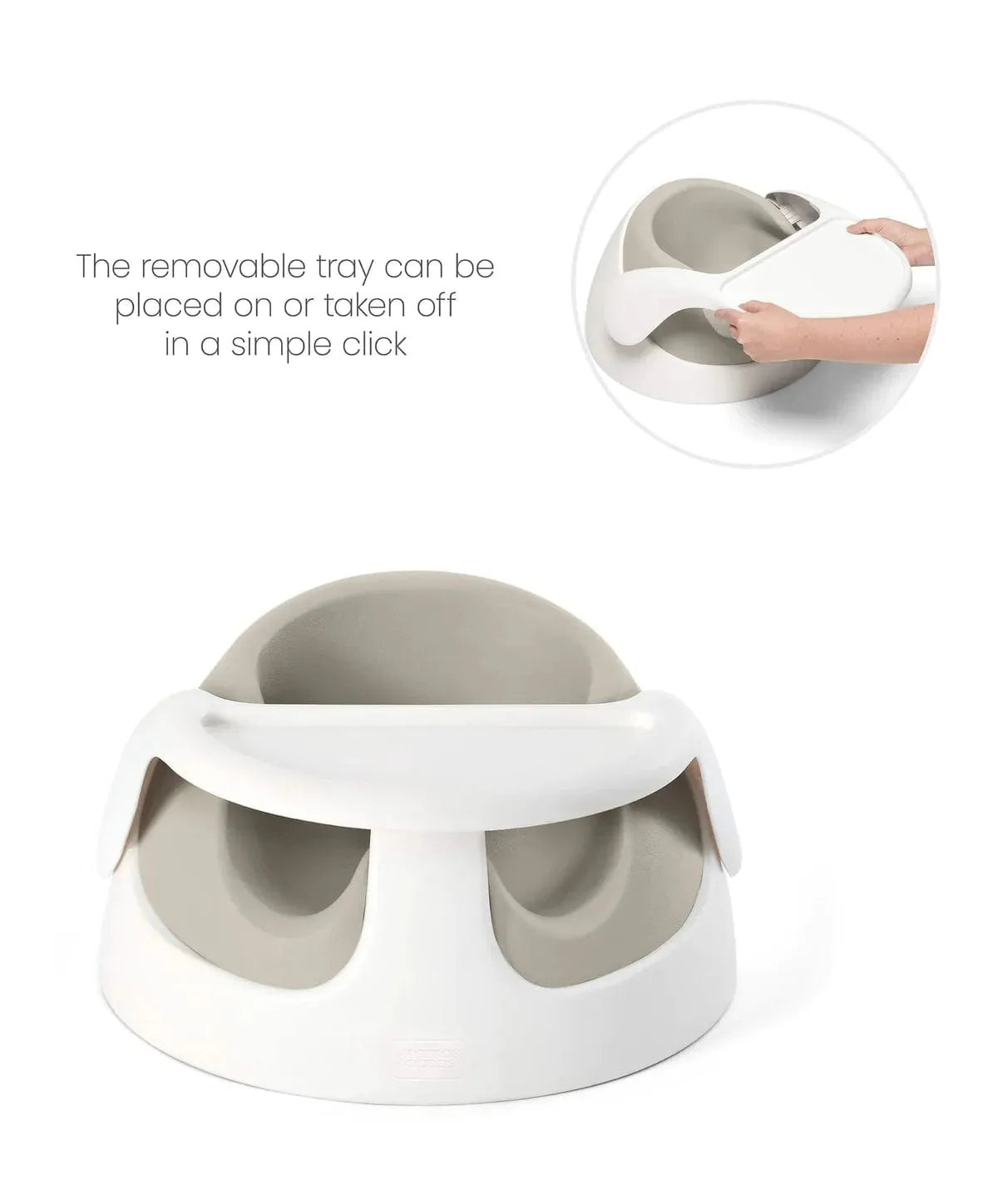Mamas & Papas Baby Snug and Activity Tray - Clay