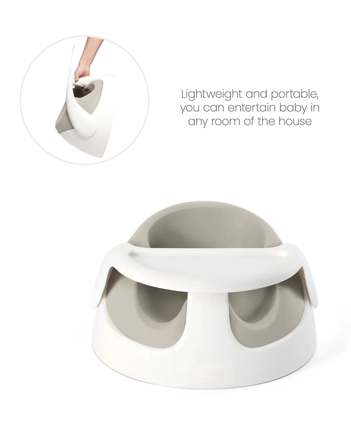 Mamas & Papas Baby Snug and Activity Tray - Clay