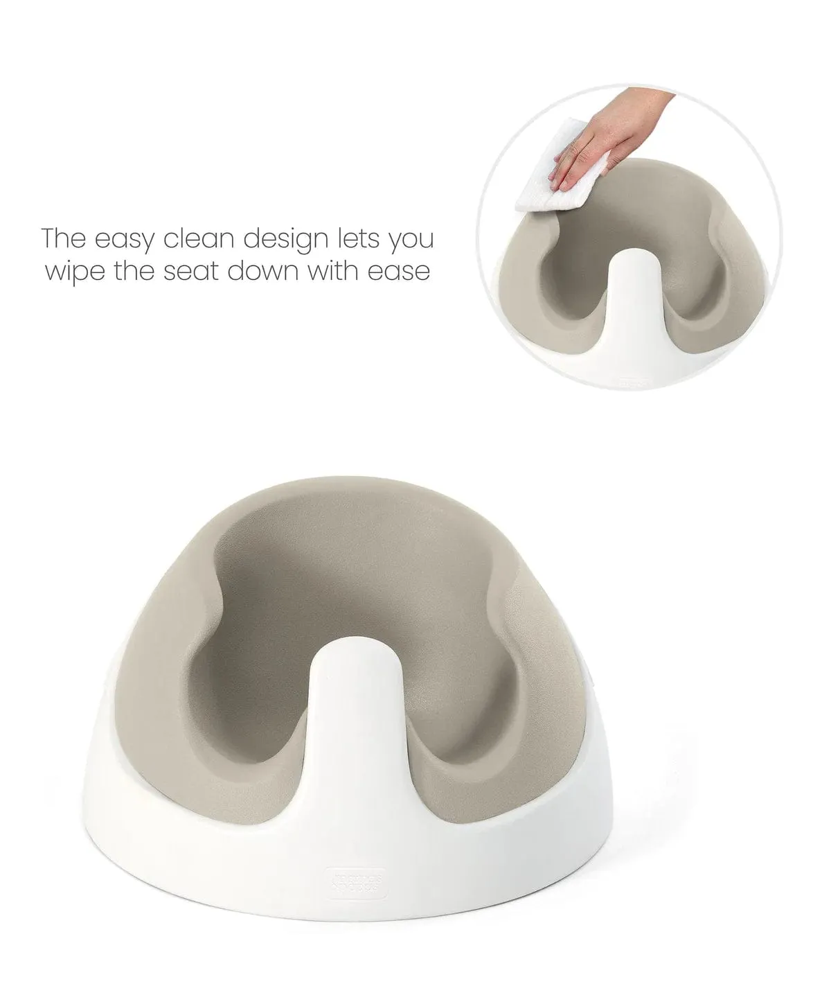 Mamas & Papas Baby Snug and Activity Tray - Clay