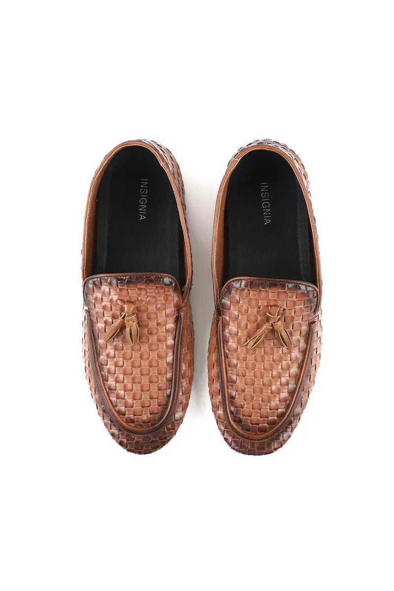Men Casual Driving Mocs M22051-Mustard