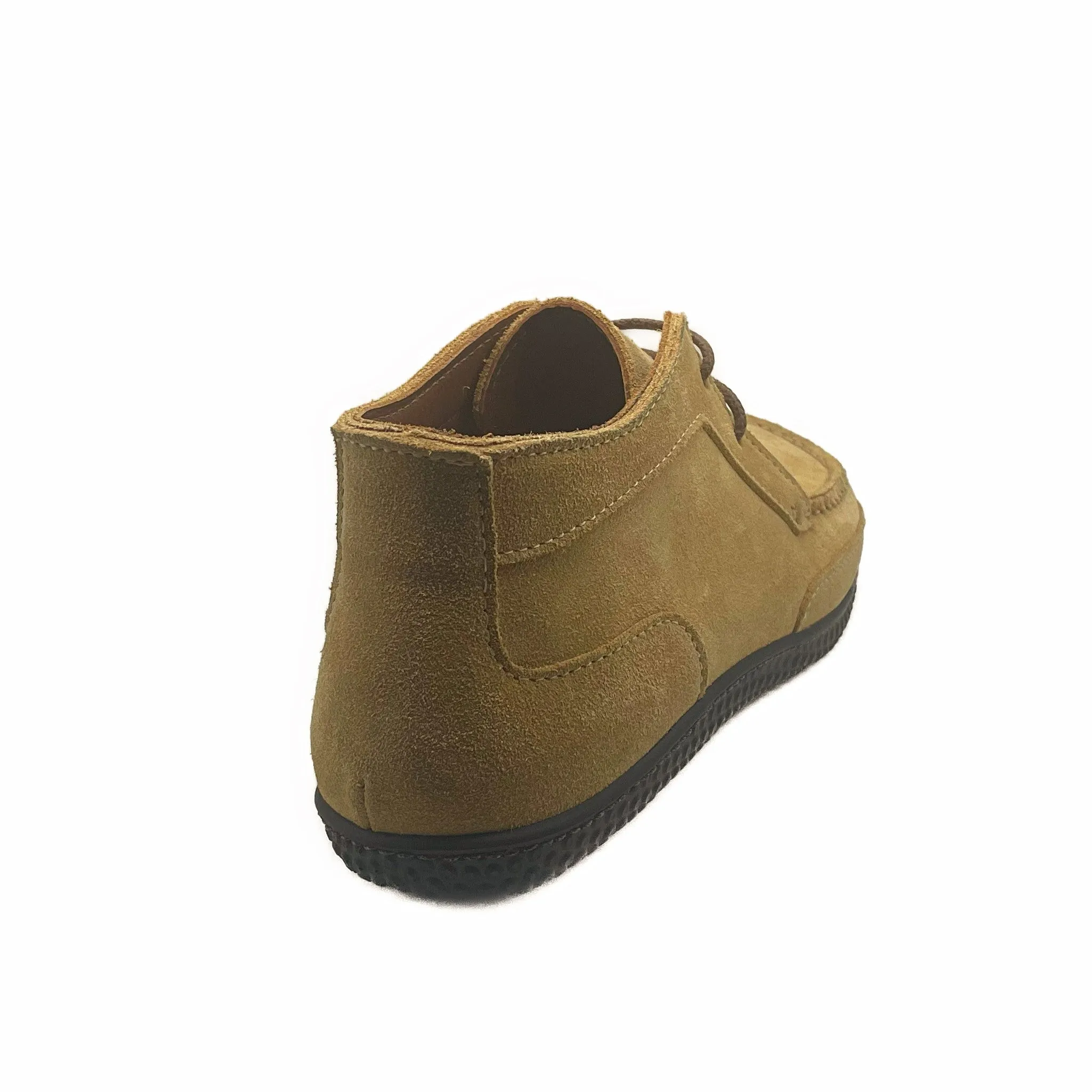 Men's Mt. Desert Boot - EXERSOLE® by Quoddy, "Barefoot": Toast Suede