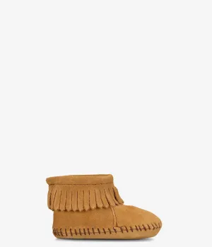 Minnetonka Infant and Toddler Back Flap Bootie - Kids