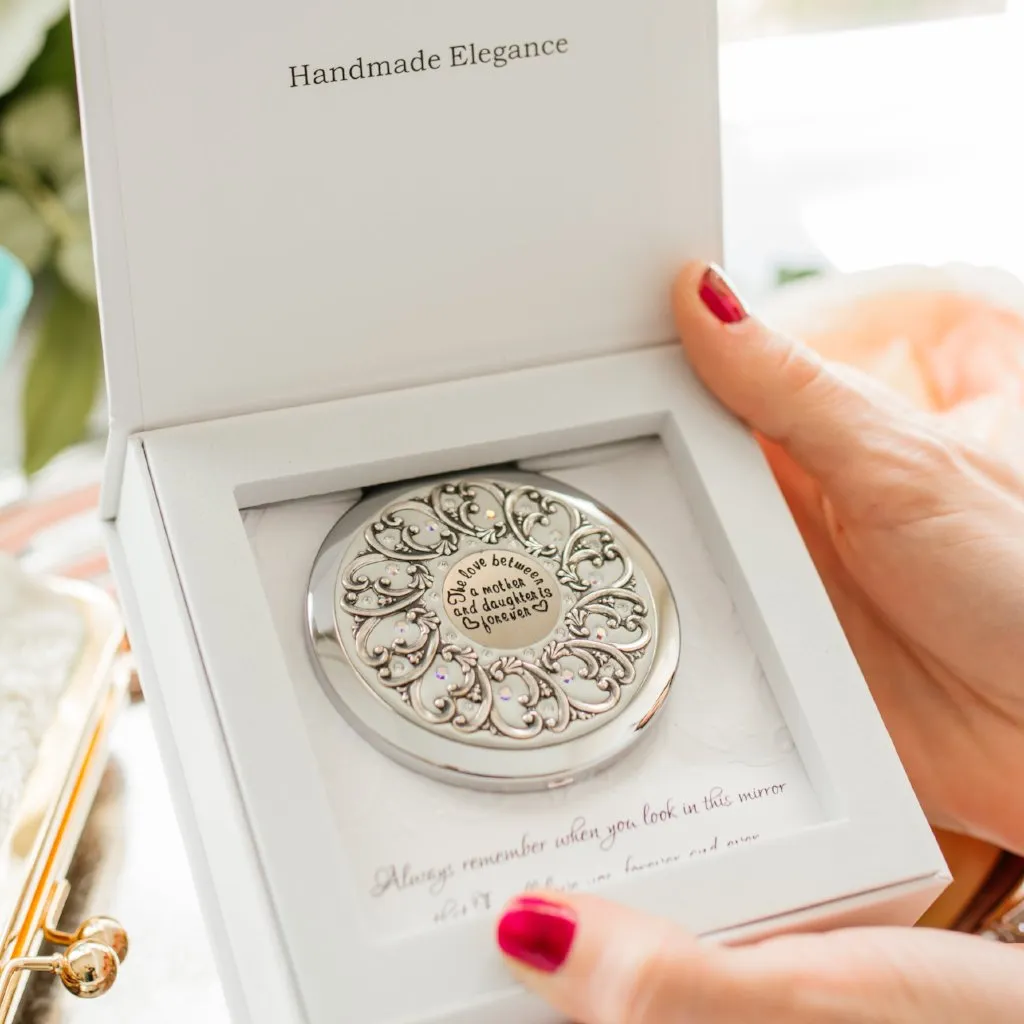 Mother and Daughter Compact Mirror