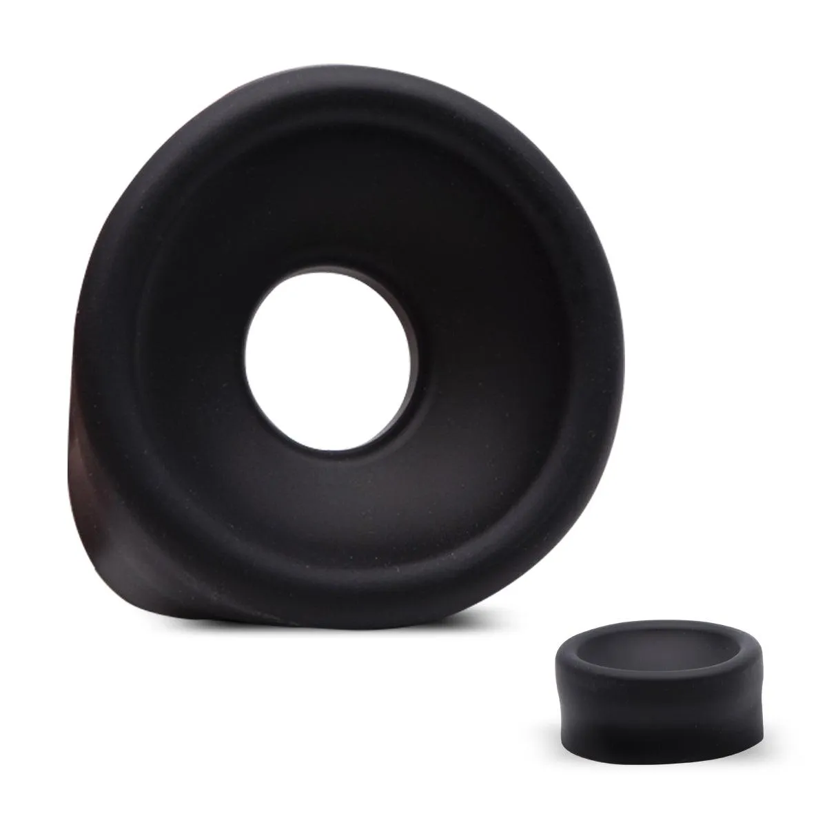 Neojoy Black Male Silicone Stretchy Soft Flexible Penis Pump Sleeve