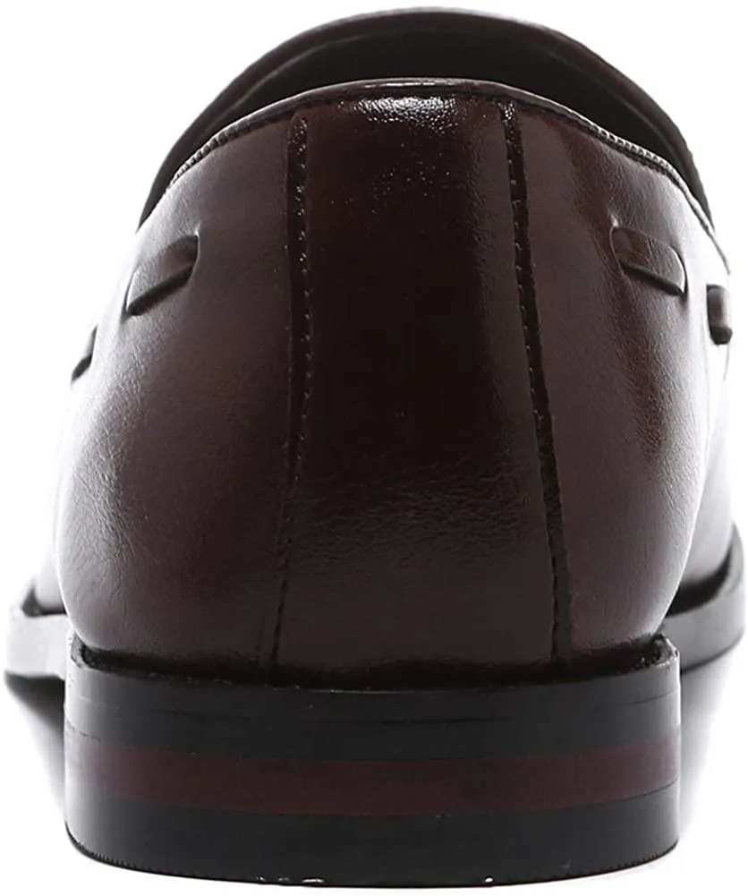 NXY Men's Tassel Loafers Casual Slip-on Dress Shoes Leather Moccasins Shoes Penny Loafers Business Size 7-13