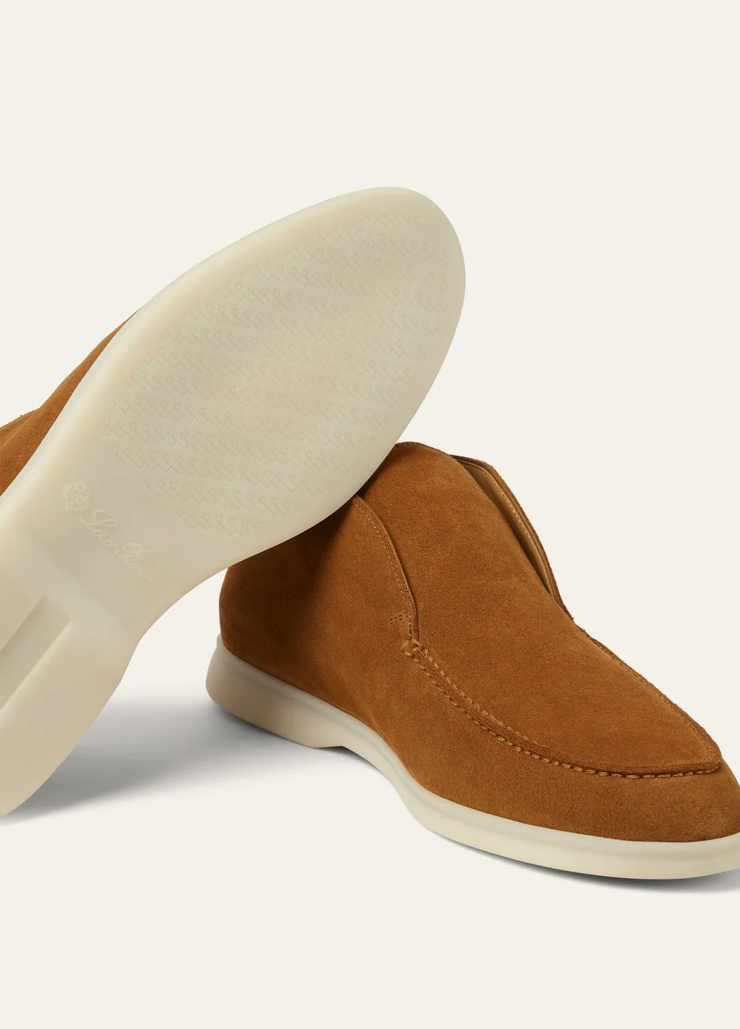 Open Walk Boots in Cocoa Suede