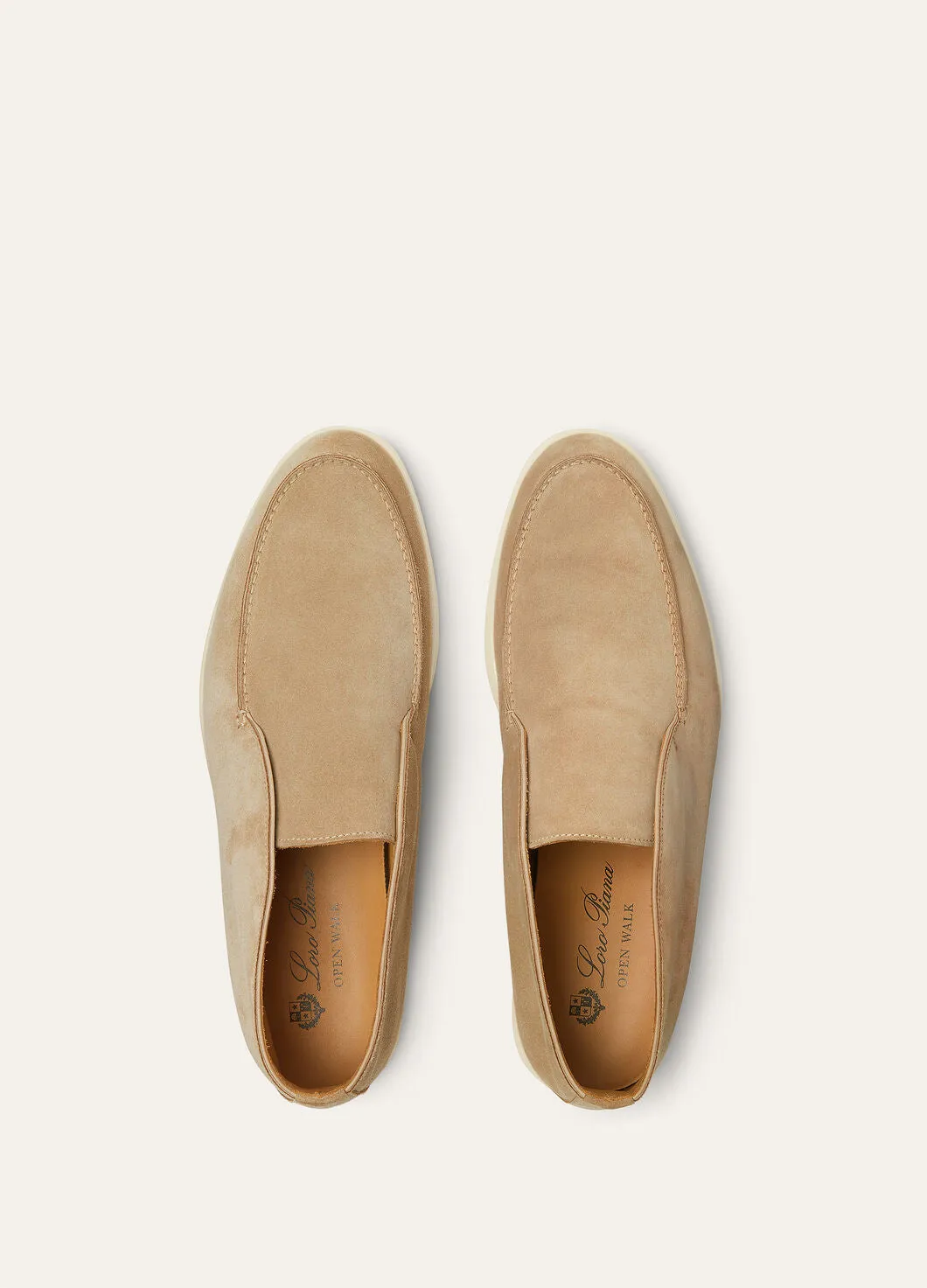Open Walk Boots in Sandstone Suede