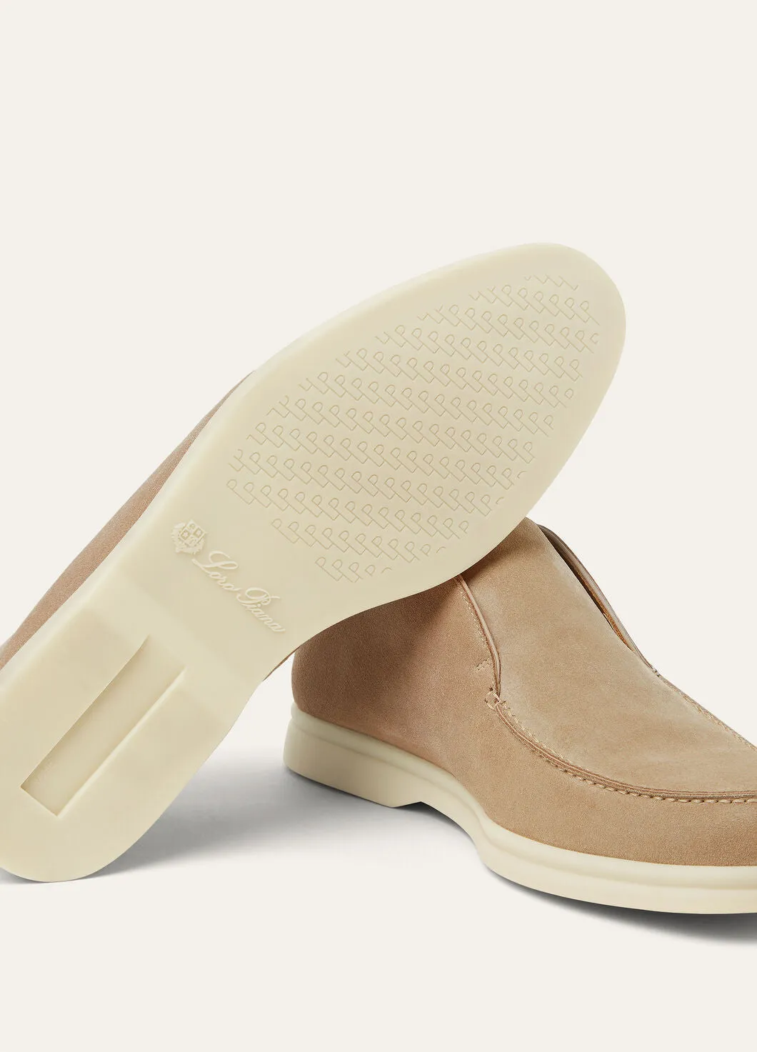 Open Walk Boots in Sandstone Suede