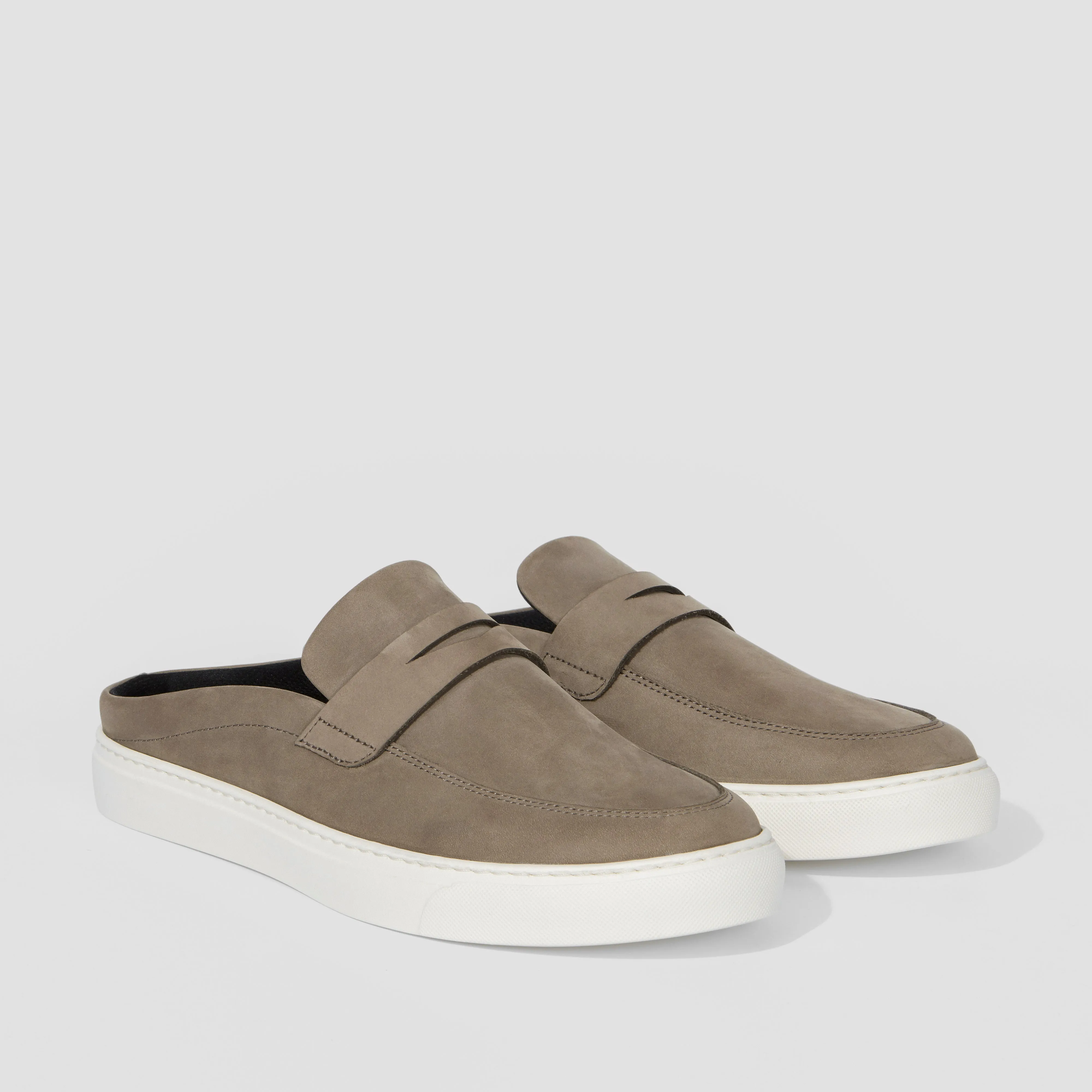 Oriel Nubuck Dark Bark