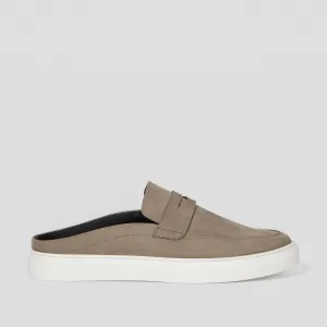 Oriel Nubuck Dark Bark
