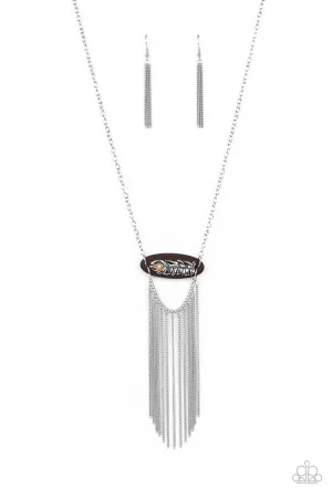 Paparazzi Accessories - Desert Spirit - Orange Necklace
