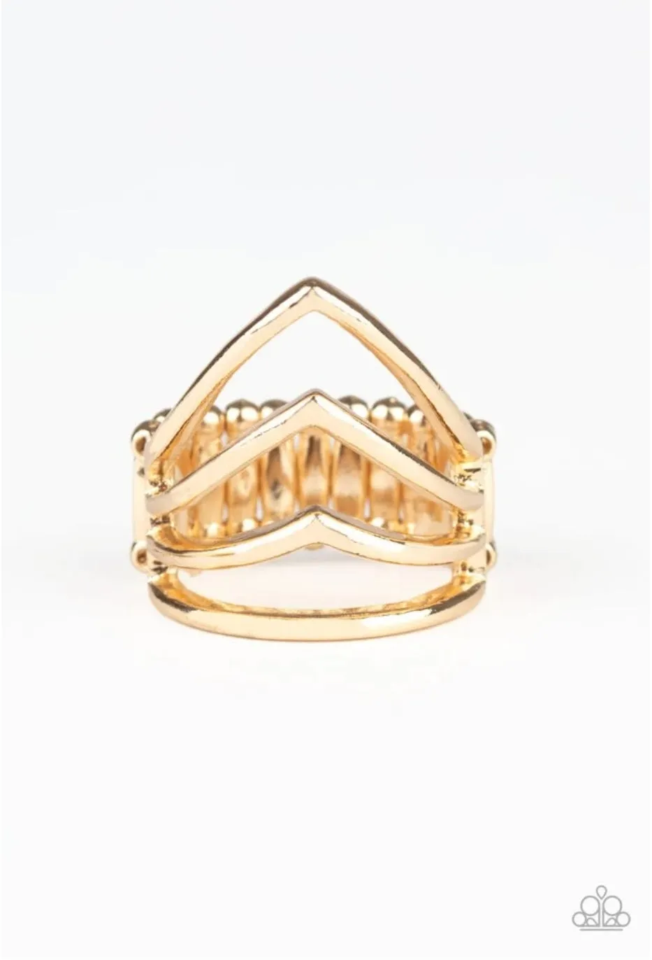 Paparazzi The Main Point - Gold Ring