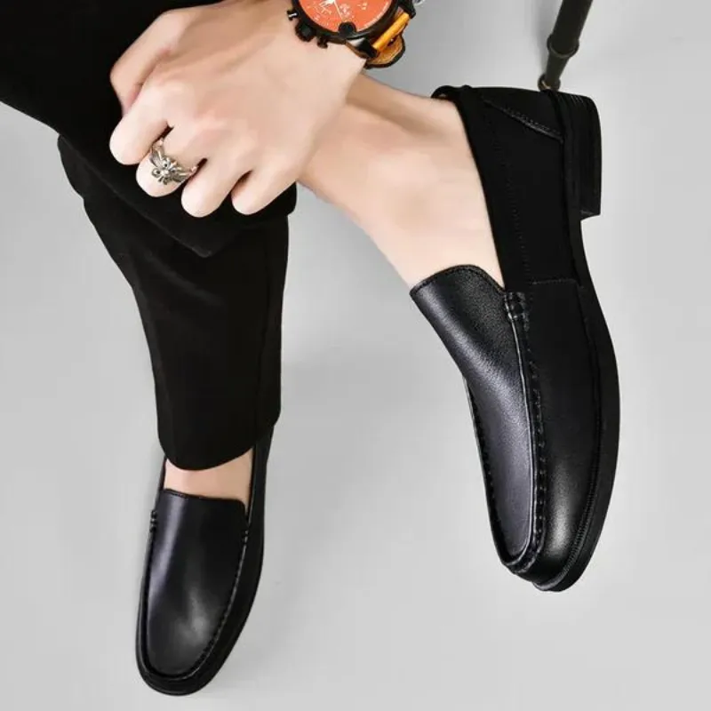 PELLE ITALIANA GENUINE LEATHER LOAFERS