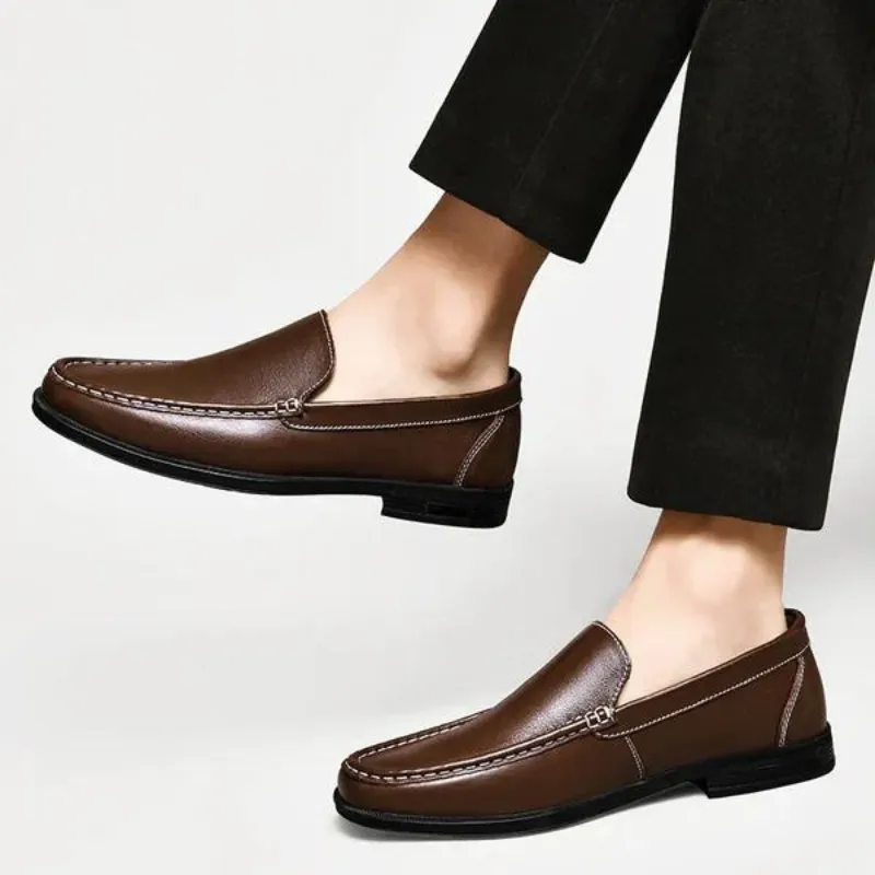 PELLE ITALIANA GENUINE LEATHER LOAFERS