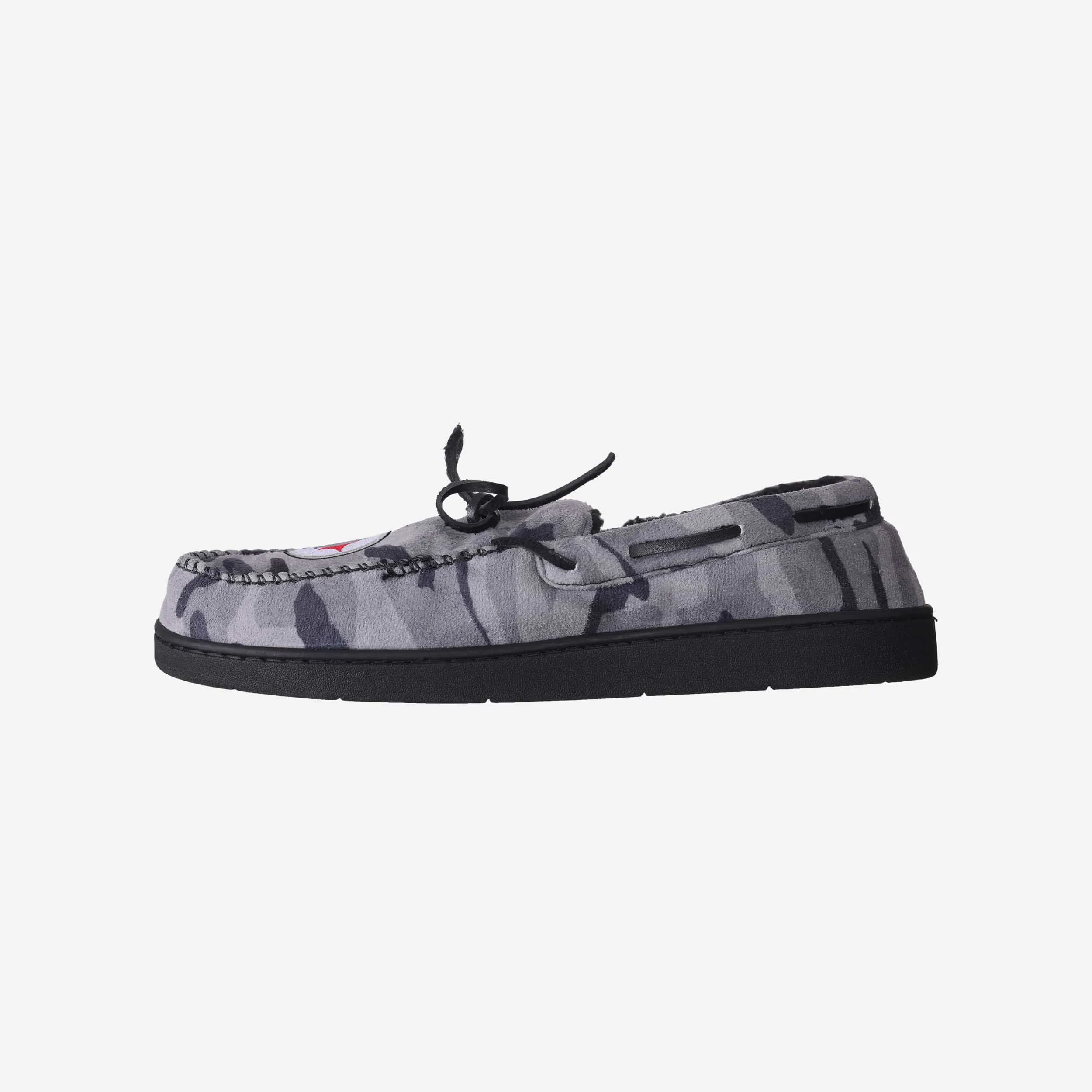 Pittsburgh Steelers Printed Camo Moccasin Slipper