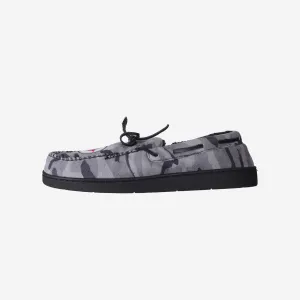 Pittsburgh Steelers Printed Camo Moccasin Slipper