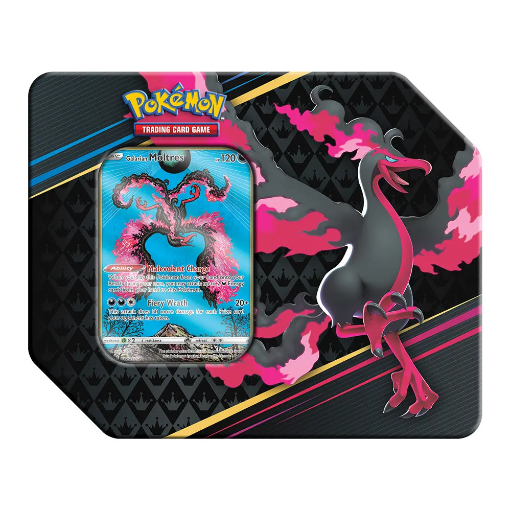 Pokémon Sword & Shield 12.5: Crown Zenith Tin - Moltres