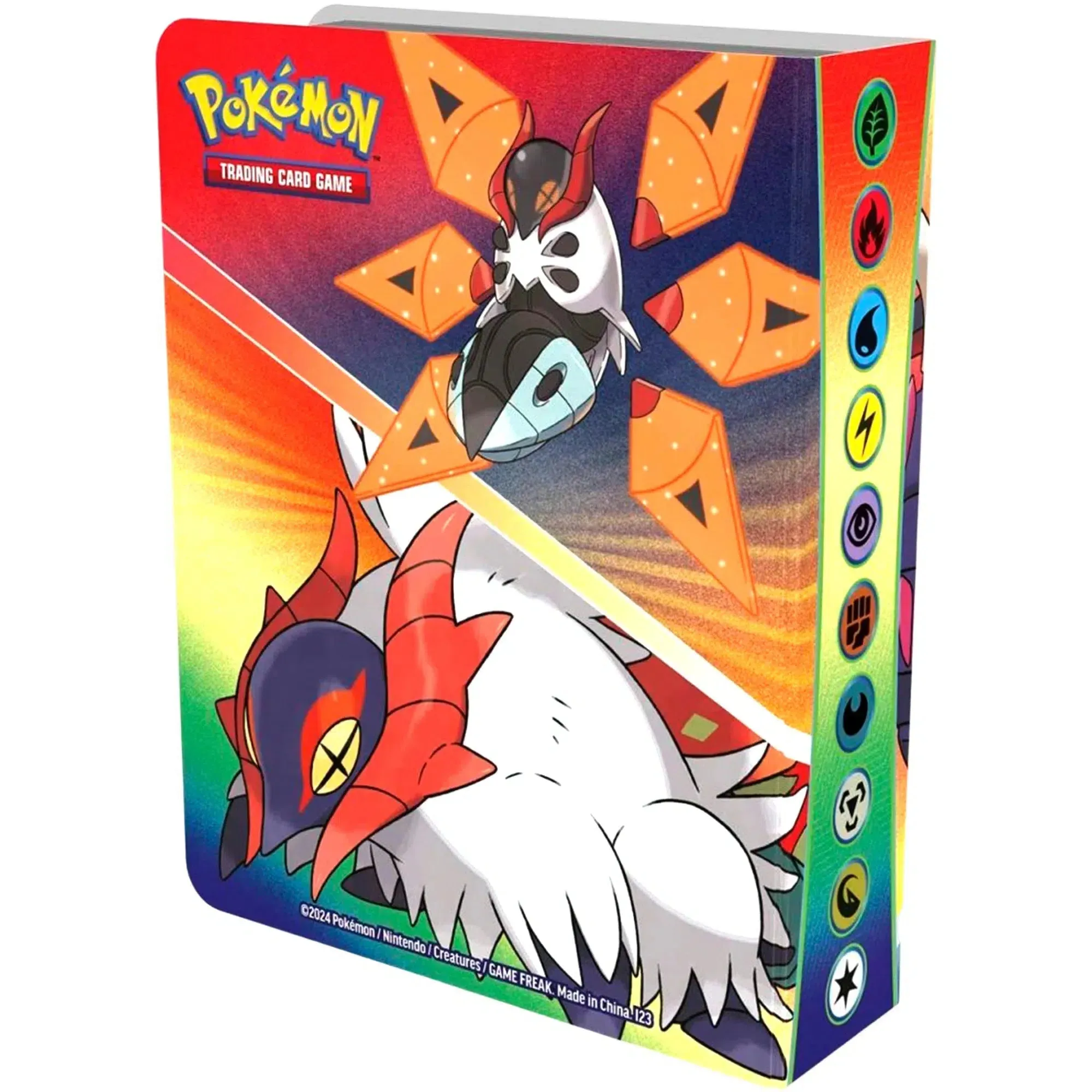 Pokémon TCG [Temporal Forces] - Iron Treads & Iron Moth Mini Portfolio Binder & Booster Pack Bundle (3.5") - The Pokémon Company International