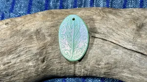 Polymer Clay Pendant by Andrew Thornton