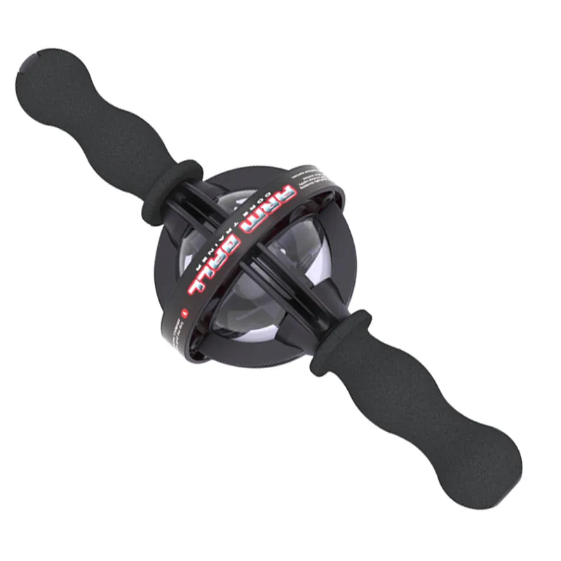 Premium Arm Strength Exerciser – Gyroscope Forearm Trainer with LED Light – Core Trainer for Home Gym Fitness – Powerball Arm Ball with Pull Rope Start, 200KG Resistance