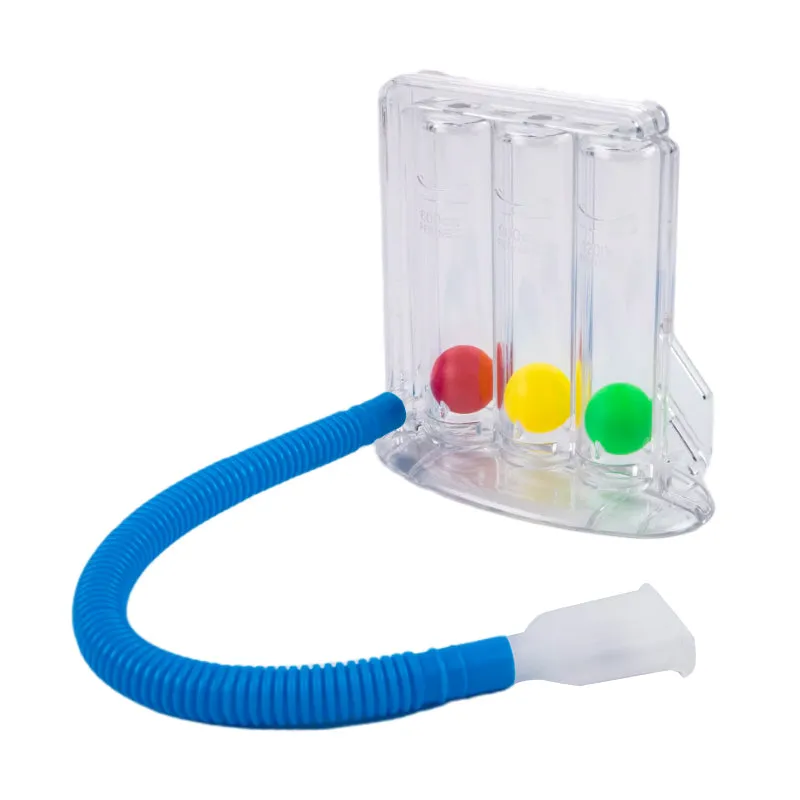 Premium Breathing Exerciser – 3-Ball Lung Function Trainer for Respiratory Health, Improve Lung Capacity & Prevent Mucus Build-Up, Stress Relief & Deep Breathing Practice