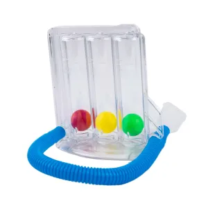 Premium Breathing Exerciser – 3-Ball Lung Function Trainer for Respiratory Health, Improve Lung Capacity & Prevent Mucus Build-Up, Stress Relief & Deep Breathing Practice