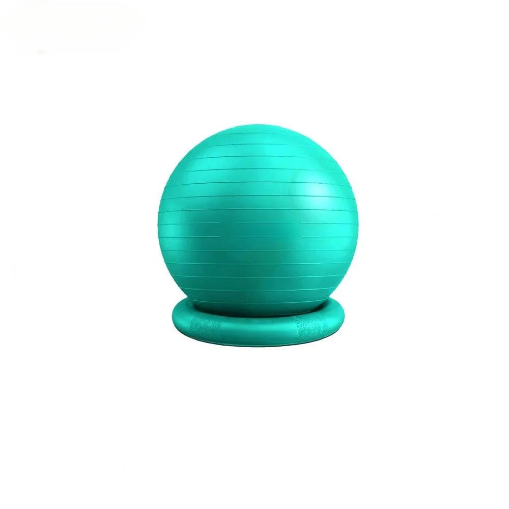 Premium Half Balance Ball – Yoga Balance Trainer for Core Stability & Full Body Workout – Includes Resistance Bands – Home or Gym Use for Core & Leg Toning