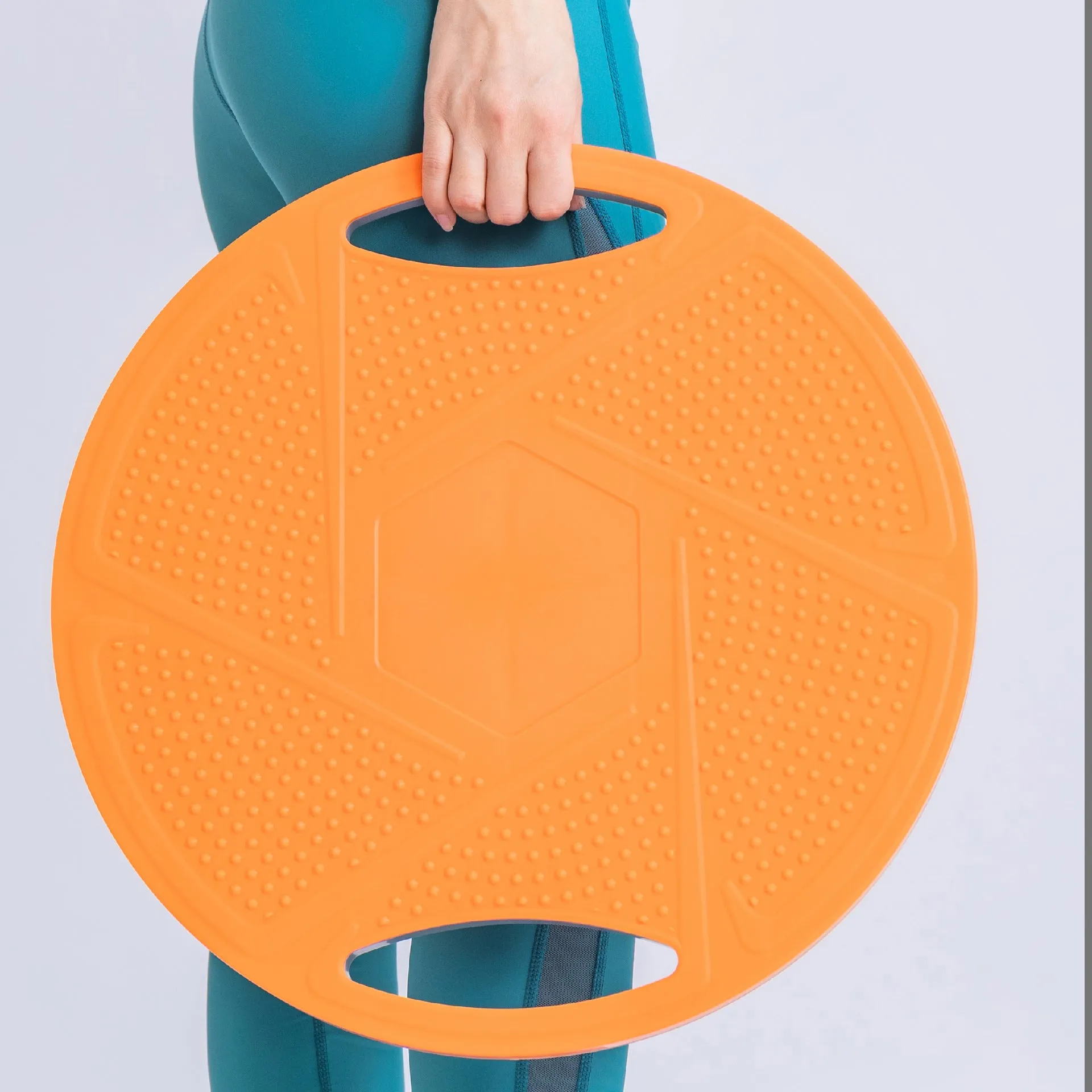 Premium Portable Balance Board - 360° Skid-Proof Wobble Trainer for Core Stability, Yoga, Cardio & Balance Exercises, Adjustable Incline, Lightweight & Compact Design for Home Gym, Fitness & Rehabilitation