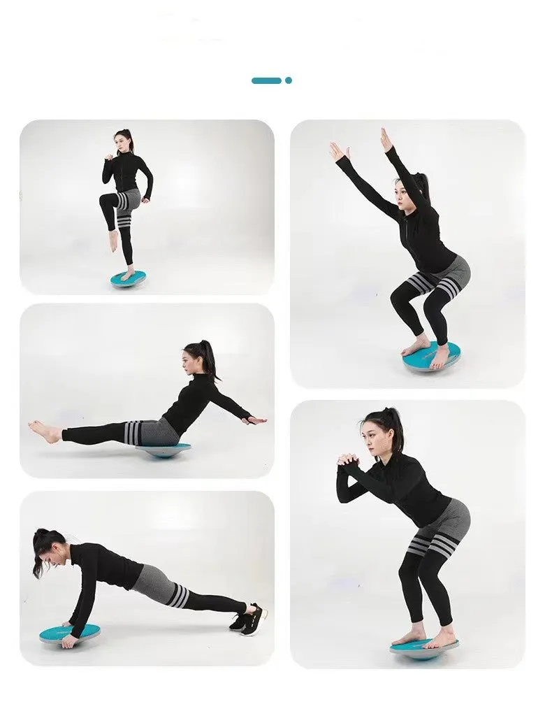 Premium Portable Balance Board - 360° Skid-Proof Wobble Trainer for Core Stability, Yoga, Cardio & Balance Exercises, Adjustable Incline, Lightweight & Compact Design for Home Gym, Fitness & Rehabilitation