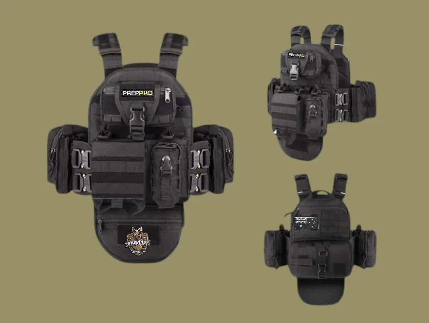 PrepPro- ECHO - Tactical Plate Carrier Vest – Built for Tough Australian Conditions