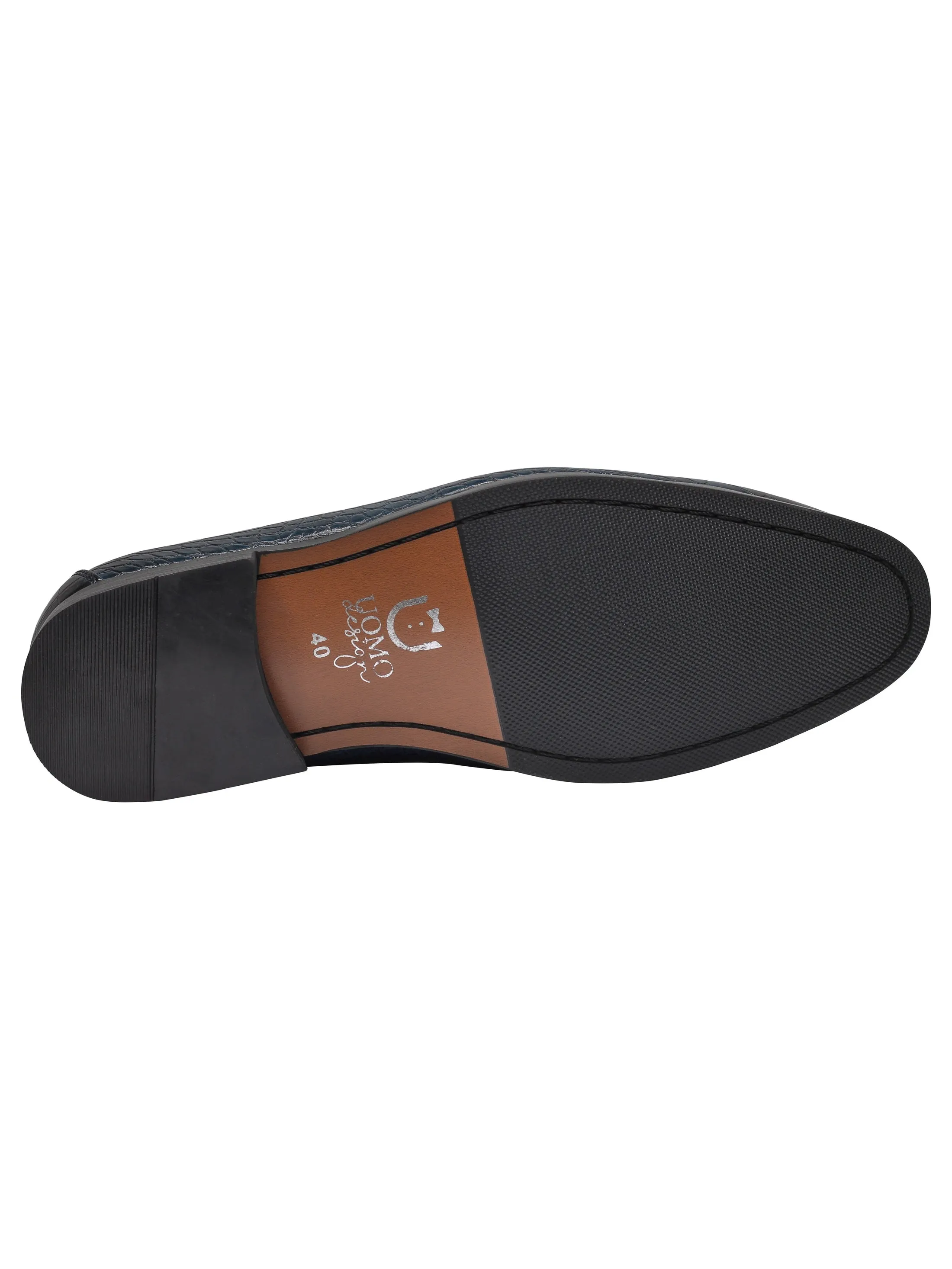 PRINTED PENNY LOAFERS