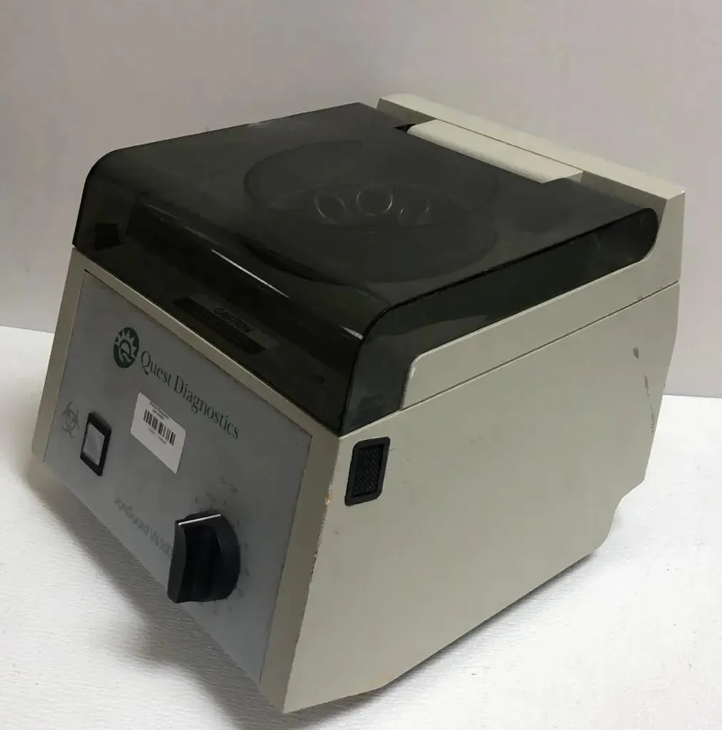 Quest Diagnostics VanGaurd V6500 TableTop Centrifuge With Timer | KMCE-342