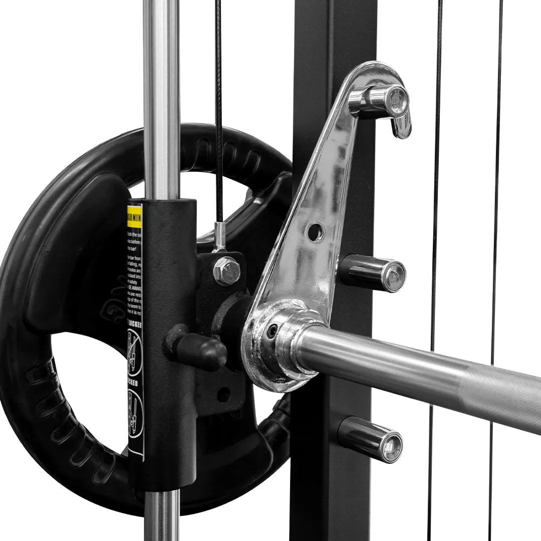 Reeplex CBT-PN Multi Station Gym   FID Bench   100kg Olympic Rubber Weight Plates