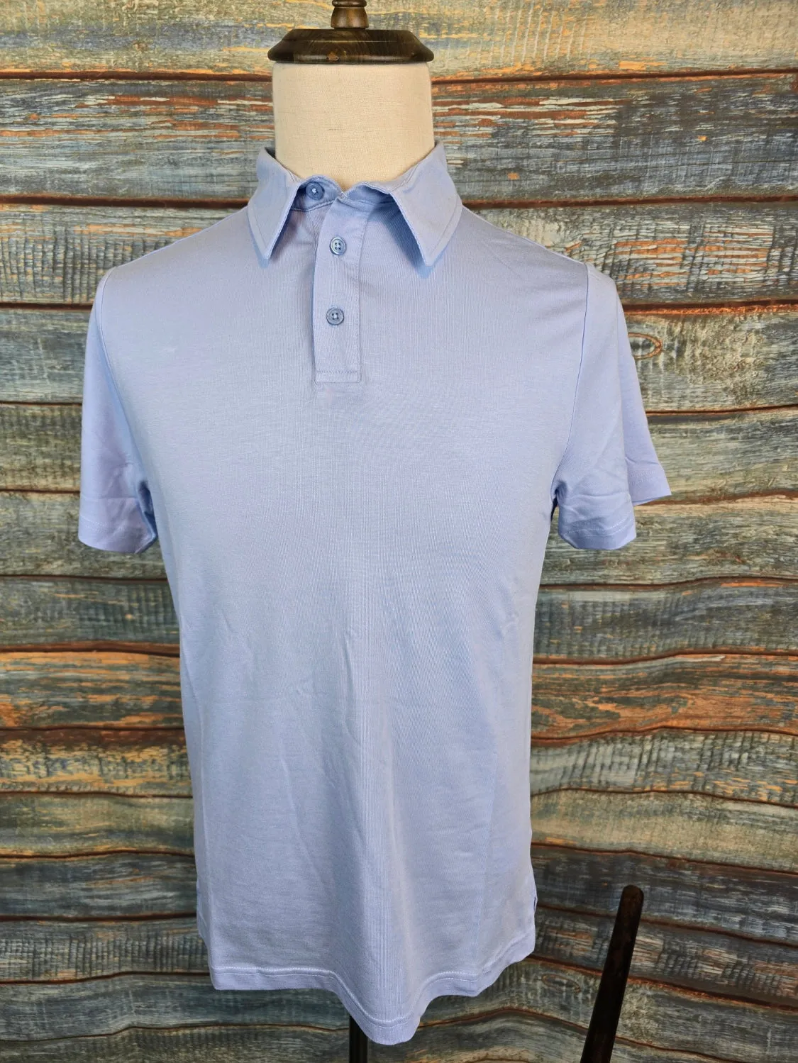 Remus Uomo Regular Fit Tencel Short-Sleeve Polo Shirt