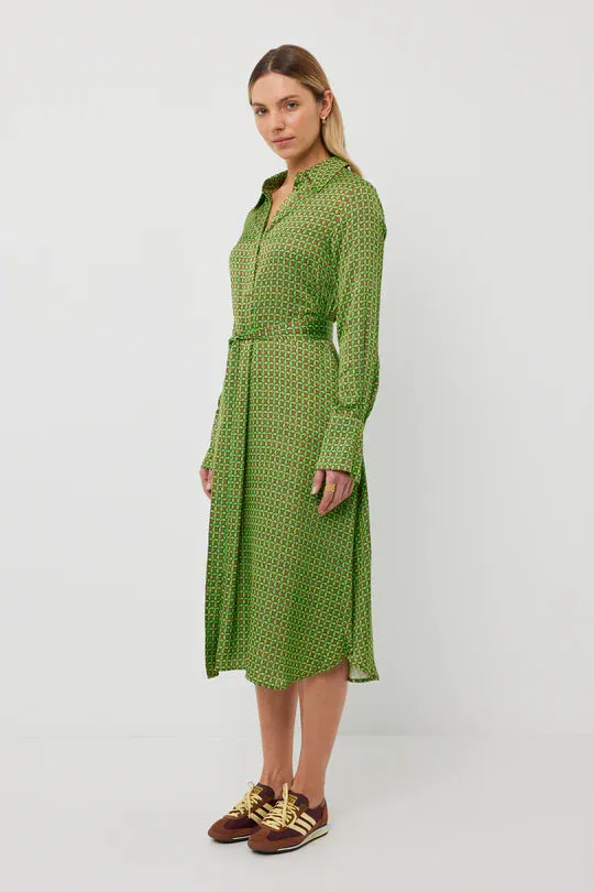 River Dress - Fan Print