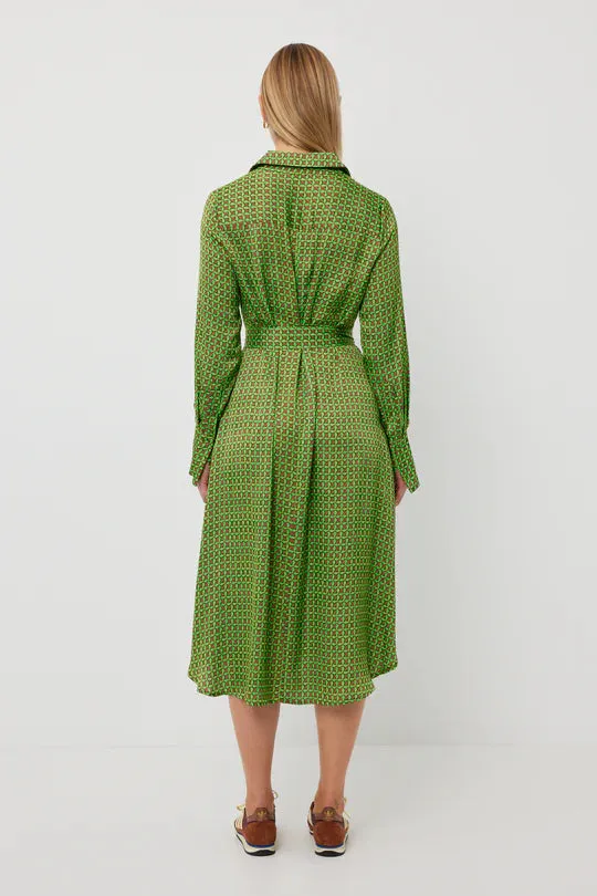 River Dress - Fan Print