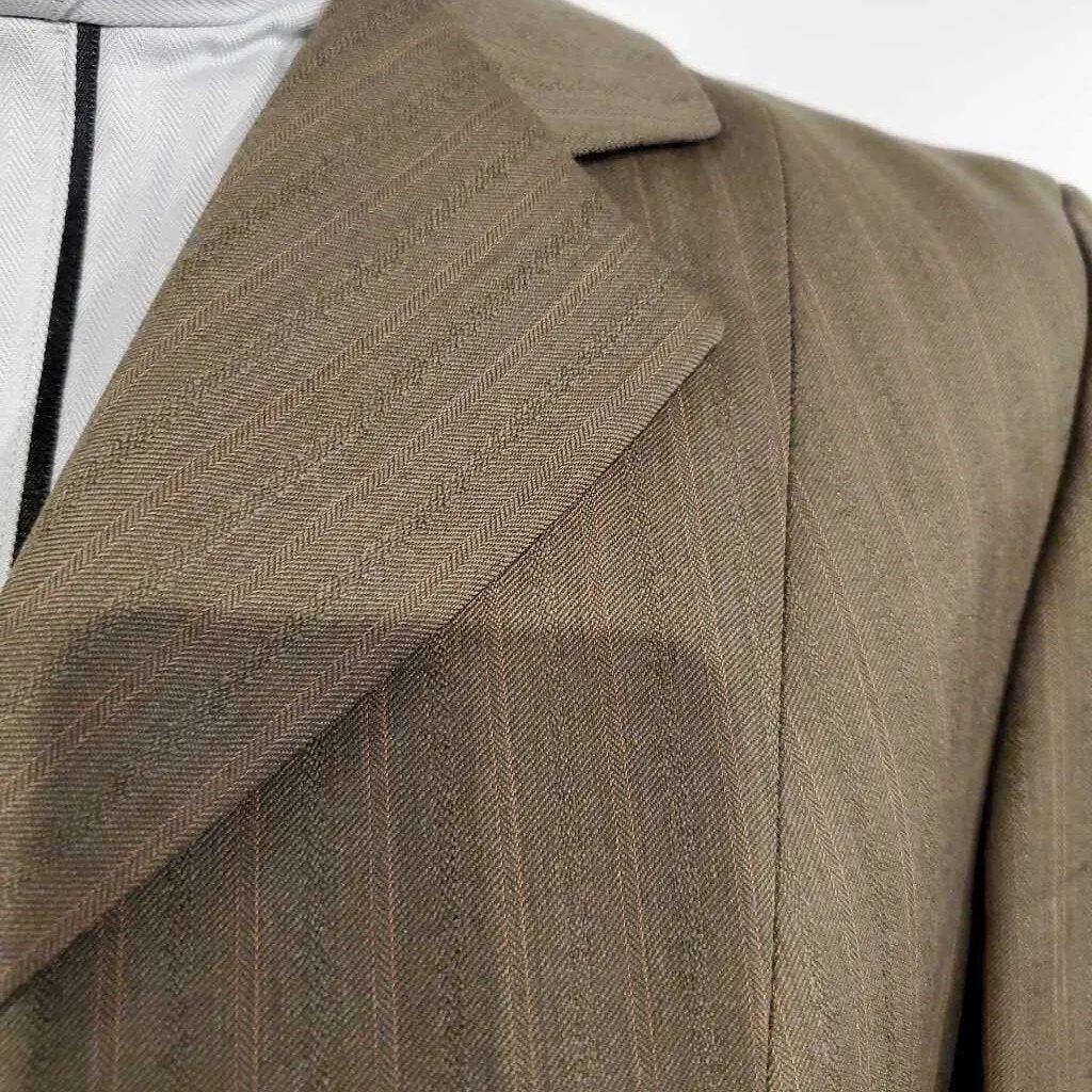RJ Classics Tan w/ Pink Pinstripe Hunt Coat