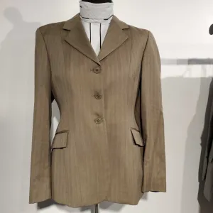 RJ Classics Tan w/ Pink Pinstripe Hunt Coat