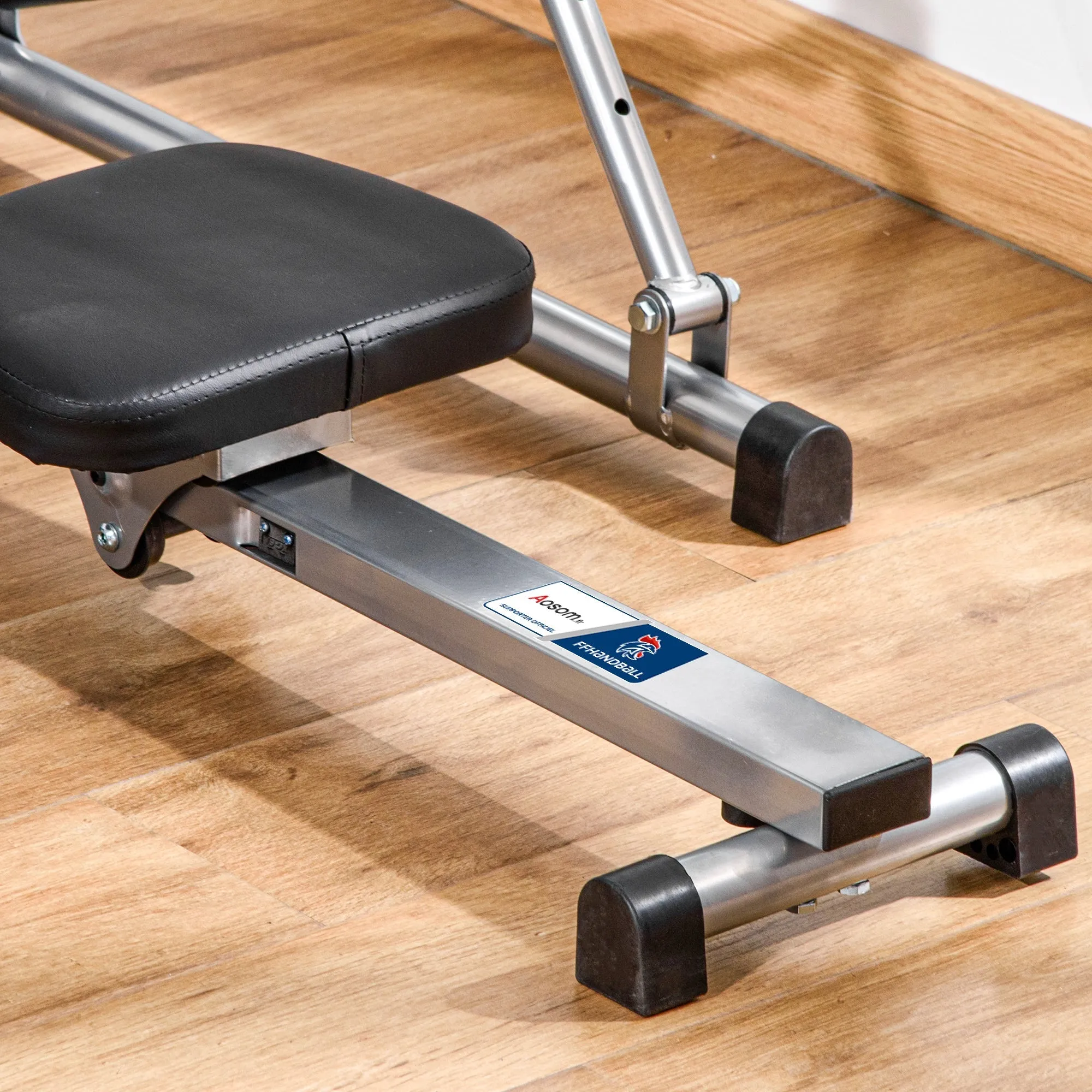Rootz Foldable Home Trainer - Exercise Bike - Fitness Machine - 3-Level Resistance - LCD Display - Steel Frame - 129cm x 70cm x 70cm