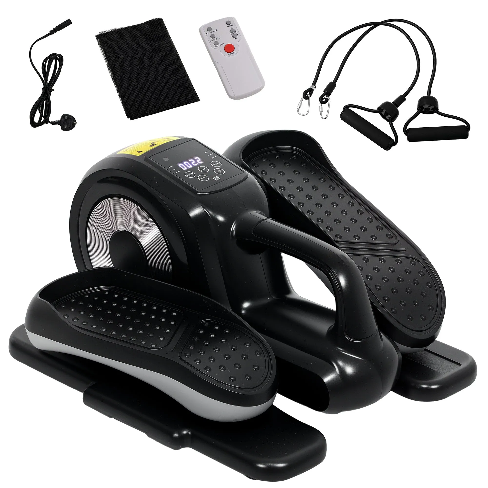 Rootz Mini-Ellipentrainer - Foot Coach - Handy Pedal Trainer - Injury Prevention - 45cm x 38cm x 25cm