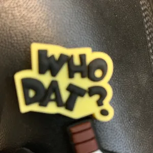 SHOE CHARMS - WHO DAT