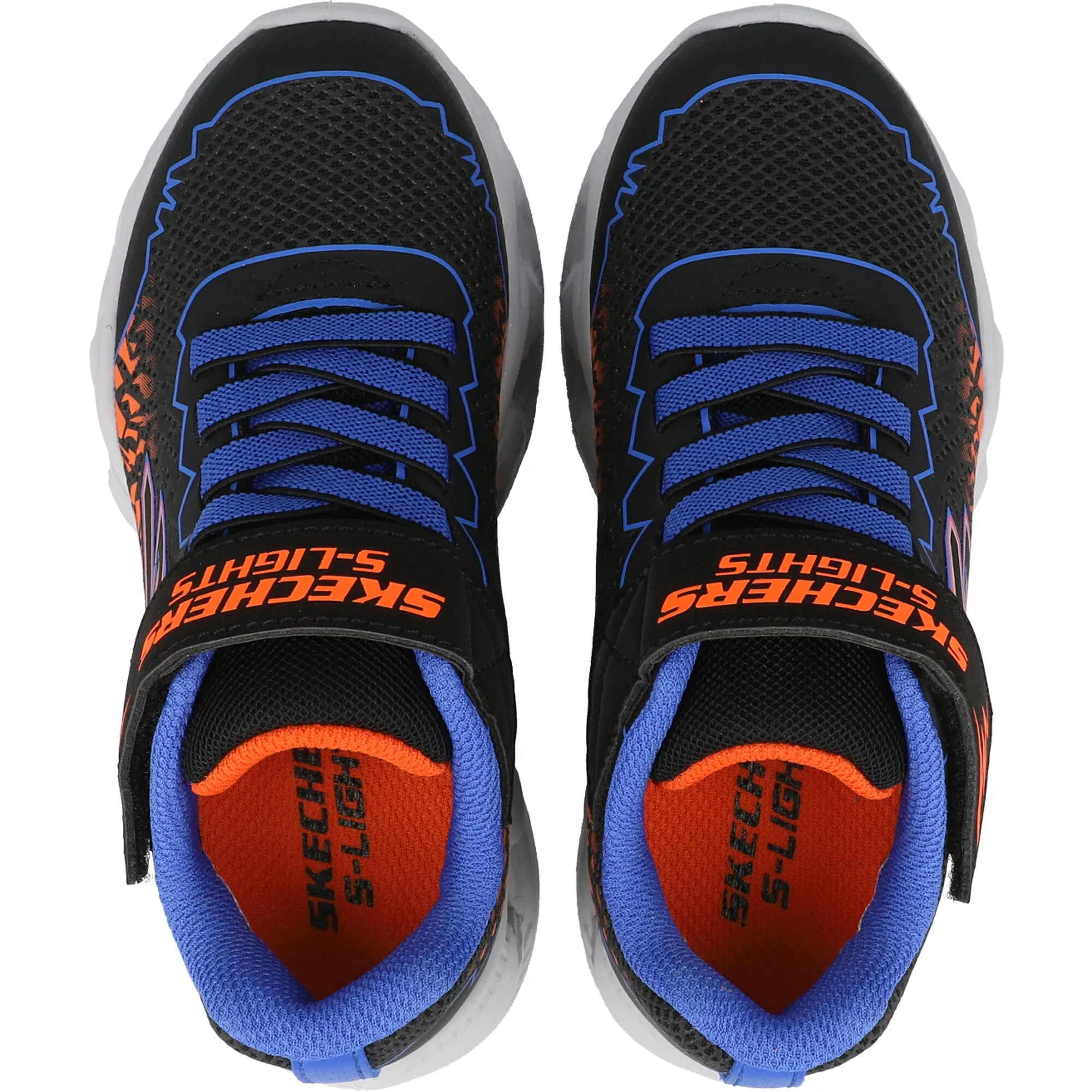 Skechers Vortex 2.0 Black Light-Up Sneakers