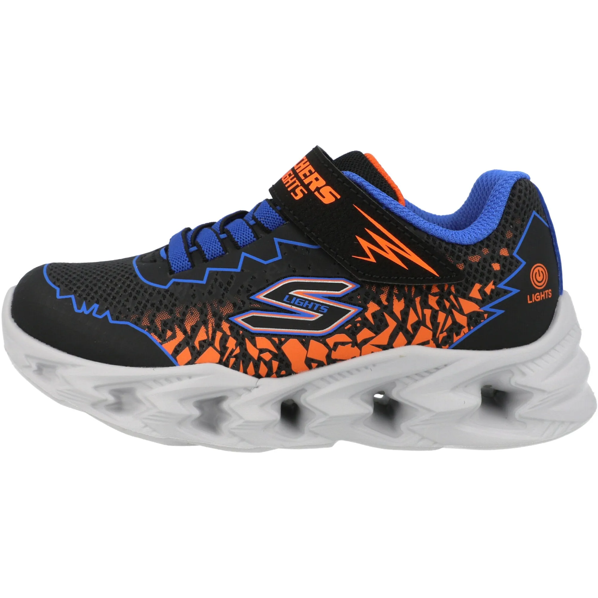 Skechers Vortex 2.0 Black Light-Up Sneakers